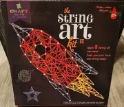 String Art Kit II Kids Crafts Space Projects Rocket Planet Star Craft-Tastic New