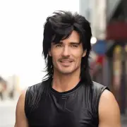 HAIRJOY Mullet Wig Adult Funny Wigs for Men Pop Rock Wig Joe Dirt Wig for 70s 80