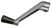 Barton Kramer 901C Silver Zinc Crank Handle 5.8 L x 3/8 Dia. in.