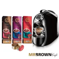 在飛比找momo購物網優惠-【MR.BROWN Caf’e 伯朗】膠囊咖啡機 S20 曜