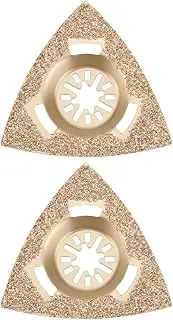 eMagTech 2pcs 80mm Carbide Rasp Blade Compatible with Fein Compatible with Multimaster Compatible with Bosch Compatible with Milwaukee Oscillating Multitool