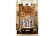 3D Home Wallpaper Tree Fawn Dove WC849 BCHW Wall Murals Wallpaper Murals Woven paper (need glue)