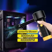 Electric Air Duster Cleaning Dust Compressed Air Blower Cleaner Crumbs...