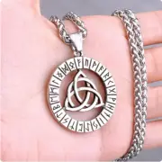 Nordic Vikings Tree of Life Odin Necklace Various Men Celtic Amulet Pendant D2