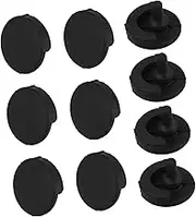 TOPPERFUN 10pcs Air Fryer Bumpers Heat Resistant Protectors for Air Fryer Tray Feet Scratch Resistant Covers Compatible with Models and Reusable