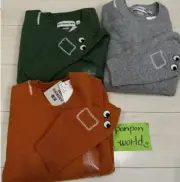 UNIQLO ANYA HINDMARCH Premium Lambswool Long-Sleeve Sweater XS～3XL JAPAN FEDEX