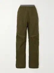 [AND WANDER] AND WANDER - Ripstop Pants - Army green - small small Green