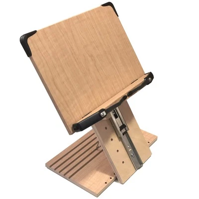 Ergonomic Book Stand Adjustable Height Heavy Duty Reading Holder
