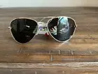 Duane reade polarized 100% UVA-UVB Protection sunglasses silver & black