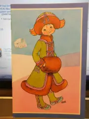 Vtg Copenhagen Carlsen Paper Doll Book Denmark Susanna Hartmann Uncut