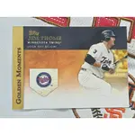 2012 TOPPS GOLDEN MOMENTS #GM44 JIM THOME MINNESOTA TWINS