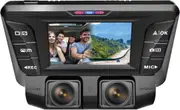 Pruveeo C2 Dash Cam with Infrared Night Vision, Dual 1080P Front and Inside, Dash Camera for Cars Truck Taxi