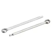 Split Cotter Pins, 2.5mm x 50mm 304 Stainless Steel Clip Fastener Fitting 30Pcs