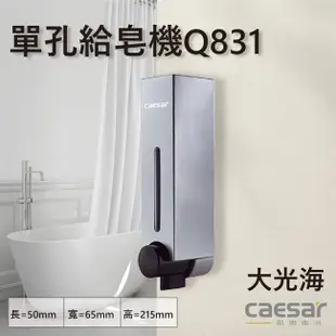 [特價]凱撒衛浴CAESAR 單孔給皂機Q831