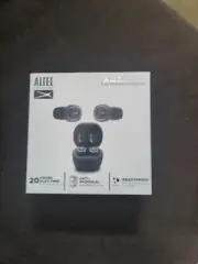 Altec Lansing NanoBuds True Wireless Earbuds with Charging Case, IPX4 Waterproof
