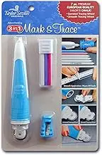 Taylor Seville Originals 3 in 1 Mark and Trace Sewing Accessories-Multicolor Tailor's Chalk-Interchangeable Tracing Wheels