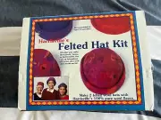 NEW IN BOX Felted Wool HAT KIT Harrisville Designs