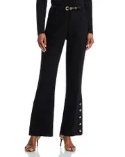 Aqua Side Button Pants - Exclusive