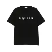 [Alexander McQueen] Alexander McQueen-T Shirt Nero-Uomo XXL