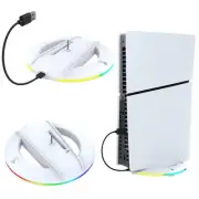 Vertical Disc Stand Holder Dock Mount Base For PS5 Slim Digital/Optical Console