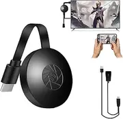 Wireless HDMI Dongle, Wireless Display Dongle Adapter, 1080P Streaming Media Video Sound, Media Streaming Dongle Receiver for Phone/PC/Tablet to HD Display TV Projector