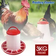 NEW Portable Automatic Chicken Bird Chook Poultry Feeder Drinker Chicken Poultry