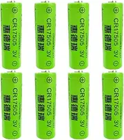 HOUYIBO 8PCS CR17505 3V 2800mAh Replacement Non-Rechargeable Lithium Battery High-Capacity Spare Power Supply Cell