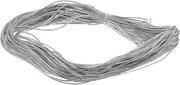 Veemoon 1 Roll Elastic Cord for Jewelry Making Stretchy Tag Lanyard String DIY Craft Supplies Options for Bracelets Tags Invitations Durable Portable