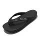 Crocs 拖鞋 Classic Platform Flip W 黑 女鞋 人字拖 緩震厚底 ACS 207714001