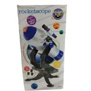 Discovery Kids Rocketscope Night Sky Telescope 375x 50mm W/ 3 Eye Pieces