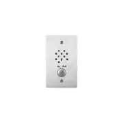 LE Series Flush Mount 1-Channel Door Station Intercom with Vandal, Weather Resis