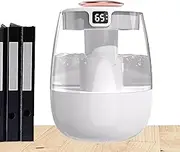 Personal Desktop Humidifier,1300ml Silent Humidifiers with Night Light | Powerful Multi-Functional Home Hydration Machine for Yoga Studios, Living Room
