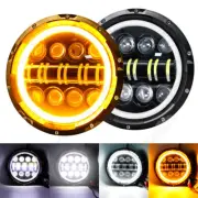 Newest 7" inch Round Led Headlight Hi-Lo Sealed Beam Bulb for Chevy K5 Blazer