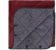 Red Ultralight Backpacking Sleeping Pad Camping Mat 78.8"x 59" x 1'' Thicknes