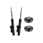2 Front KYB Shock Absorbers + Strut Mount Kit for Volkswagen Crafter 2E 50 07-12