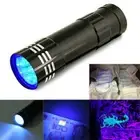 395/365 nM Ultra Violet LED Flashlight Blacklight Torch Light Inspection Lamp_AU