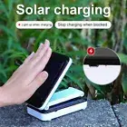 Foldable Bedside Lamp 4500K-6000K 26 LED Solar Desk Light 2 Gears for Study Room