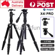 Fotopro X4I PRO Aluminum Alloy Camera Tripod Ball Head Fluid Head Dual Panoramic