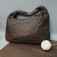 在飛比找PopChill優惠-[二手] Bottega Veneta BV 咖啡色 全皮經