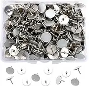 200 PCS Reflective Tacks Trail Marking Tacks Hunting Reflective Tack Metal Mark Trail Reflective Thumb Tree Tacks for Hunting Hiking Accessories