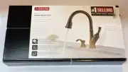 Delta Savile 19949-RBSD-DST Bronze Kitchen Faucet With Pull-Down Sprayer & Soap