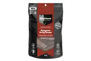 Black Hawk Dog Treats Kangaroo Jerky Straps 100g