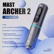 Dragonhawk Wireless Tattoo Pen Machine Mast Archer 2 WQP-050 Brand New Sealed