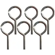 5/32” Hex Key Dogging Key Allen Key with Full Loop, Allen Wrench Door Key