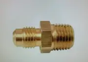 NEW!! EVERBILT 3/8 in. Flare x 1/2 in. MIP Brass Adapter Fitting
