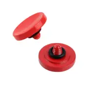 2PC Red Soft Shutter Release Button f/ Fuji X-T20 X-T10 X-T3 X-T2 X-PRO2 X-PRO1
