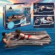 SCS Direct The Original Titanic Movie Pool Float- 48" x 84" Inflatable Double Sized 2-Person Raft of Floating Door, Fun Swimming Lounger - Could Rose Have Saved Jack? Film Fans & Birthday, Xmas Gift