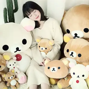 特價🧸日本 Rilakkuma 拉拉熊 懶熊 懶妹 小雞 新版 繪本風 基本款 毛絨 小公仔 娃娃 玩偶 中公仔 M號