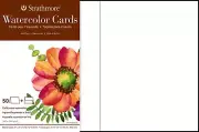 Strathmore Watercolor Cards 5x6.875 Pack of 50 with Matching Envelopes