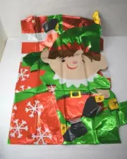 Anagram 4295311 AirLoonz Christmas Elves Large 53" Tall Foil Inflatable Balloon